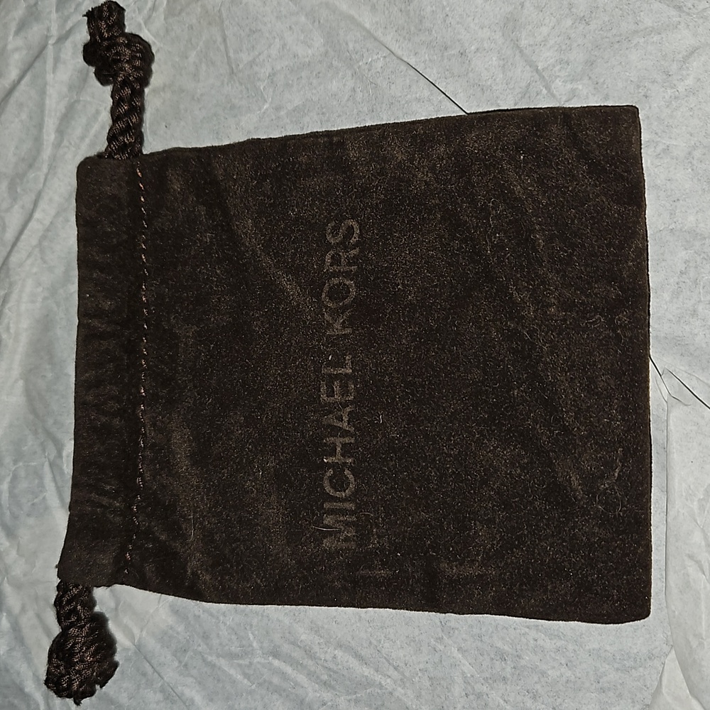 Michael Kors velvet dust bag